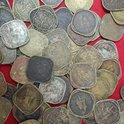 George VI 1/2 Half Anna Mix Years Mix Mints 70 Pcs Given British of India