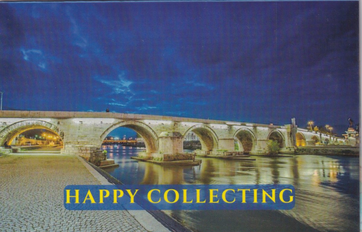 Macedonia 10 Denari UNC Note with Beautiful Folder