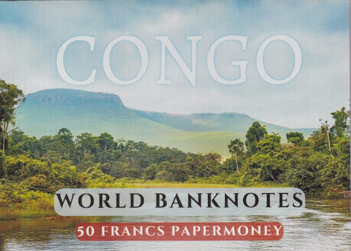 Congo 50 Francs UNC Note with Beautiful Packing