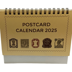 Pictorial POST-Cards "Calendar" Year 2025 Theme 75th Years Independence Azadi Amrit Mahotsav Unique Item **Rare** Mint Condition.