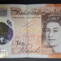 England 10 Pounds - Elizabeth II Jane Austen; Polymer VARY Rare Note #B-2