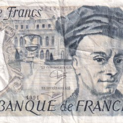 France 50 Francs rare lowest price note #b-2
