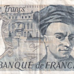 France 50 Francs rare lowest price note #b-2