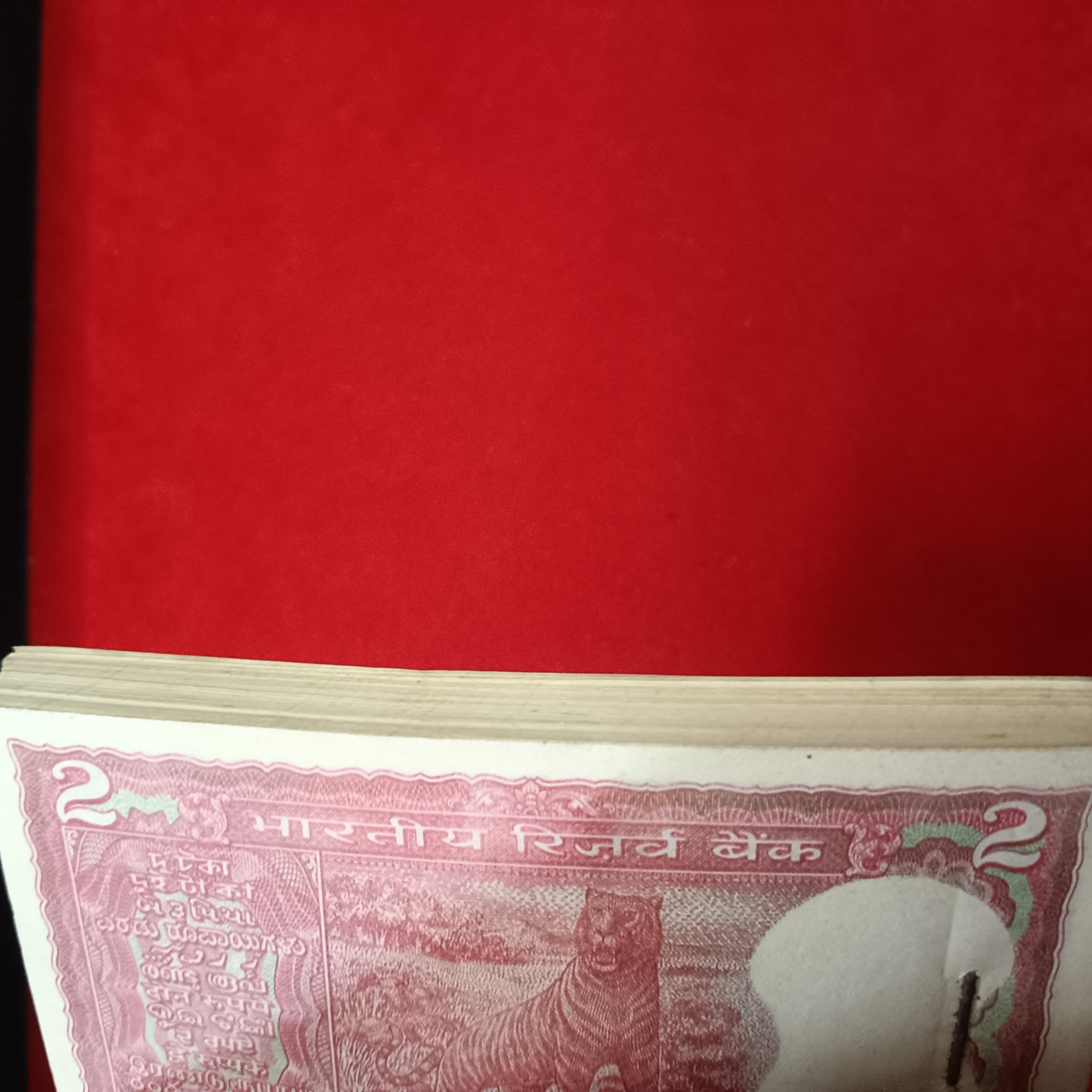 Two Rs Tiger Bundle Governor RN Malhotra UNC Condition 571001