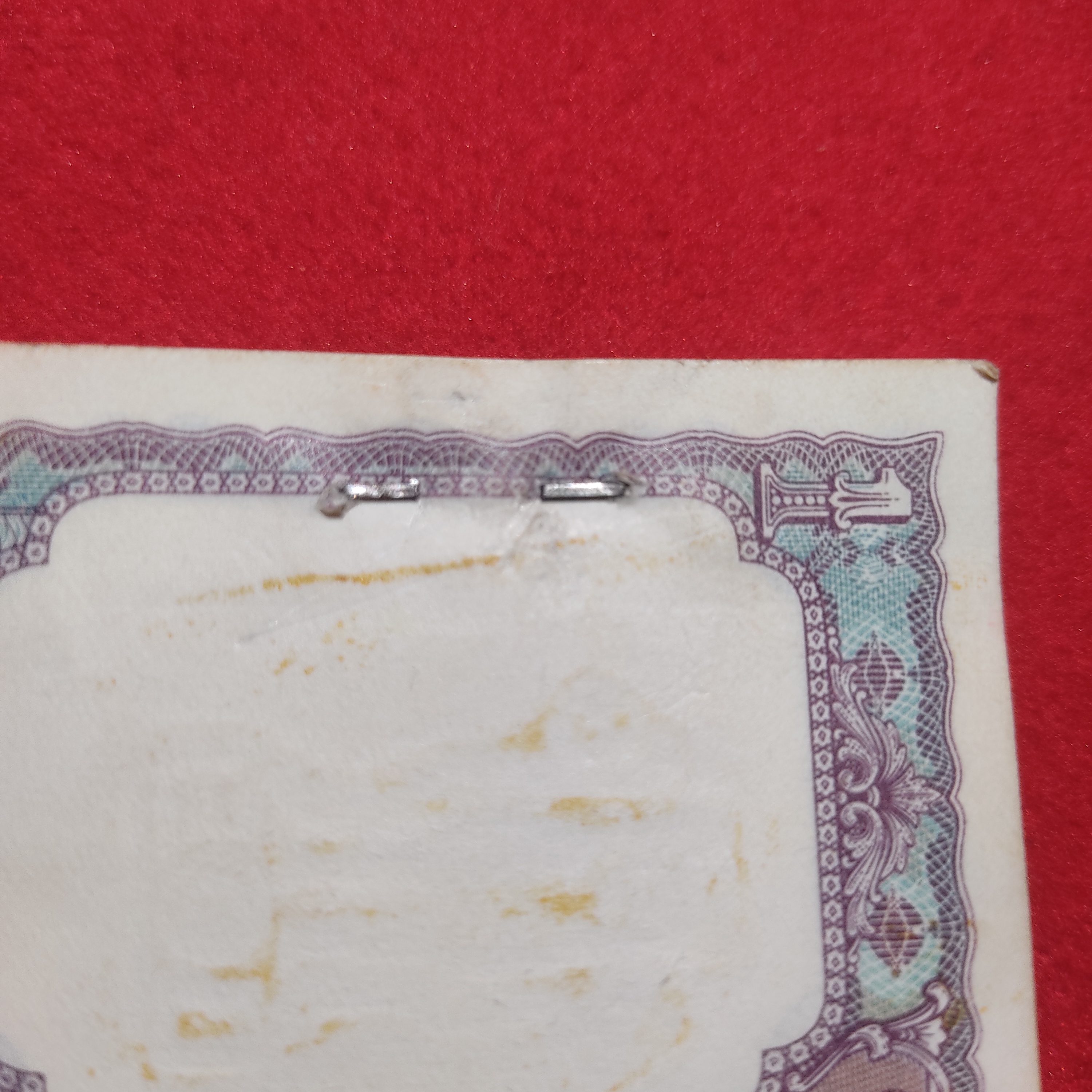 Rare A-15 1 Rupee Bundle 1965 Ending 786 Milky White S. Bhootlingam serial B58 544701