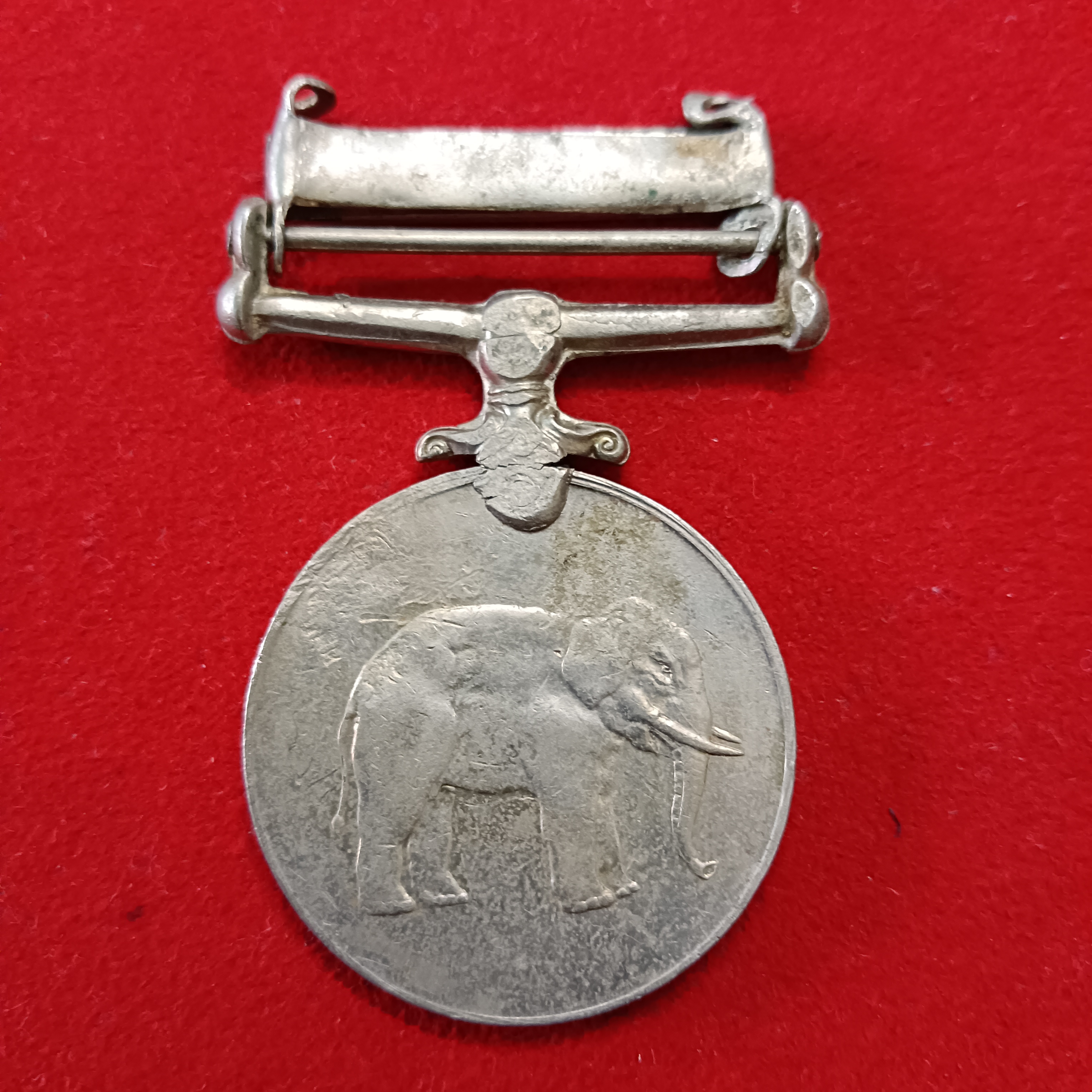 Samanya Sewa Medal 1965 Nagaland Batch Number Shown On Medal Name