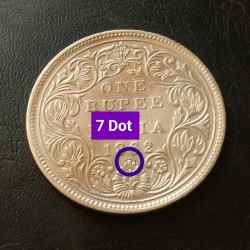 Victoria Queen 👑👑 Year. 1862 DOT Variety .......................... 1862+7=1869 year Weight 11.5 GM Original Gauarantee Excellent Condition Same and similar piece available