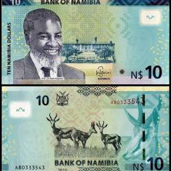 Namibia 10 Namibia Dollars World Banknote 2015 P16a1 UNC Unique and Rare