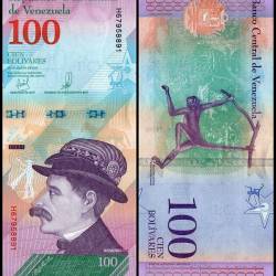 Venezuela 100 Bolivar Soberano Banknote 2018 P106a2 UNC Unique and Rare