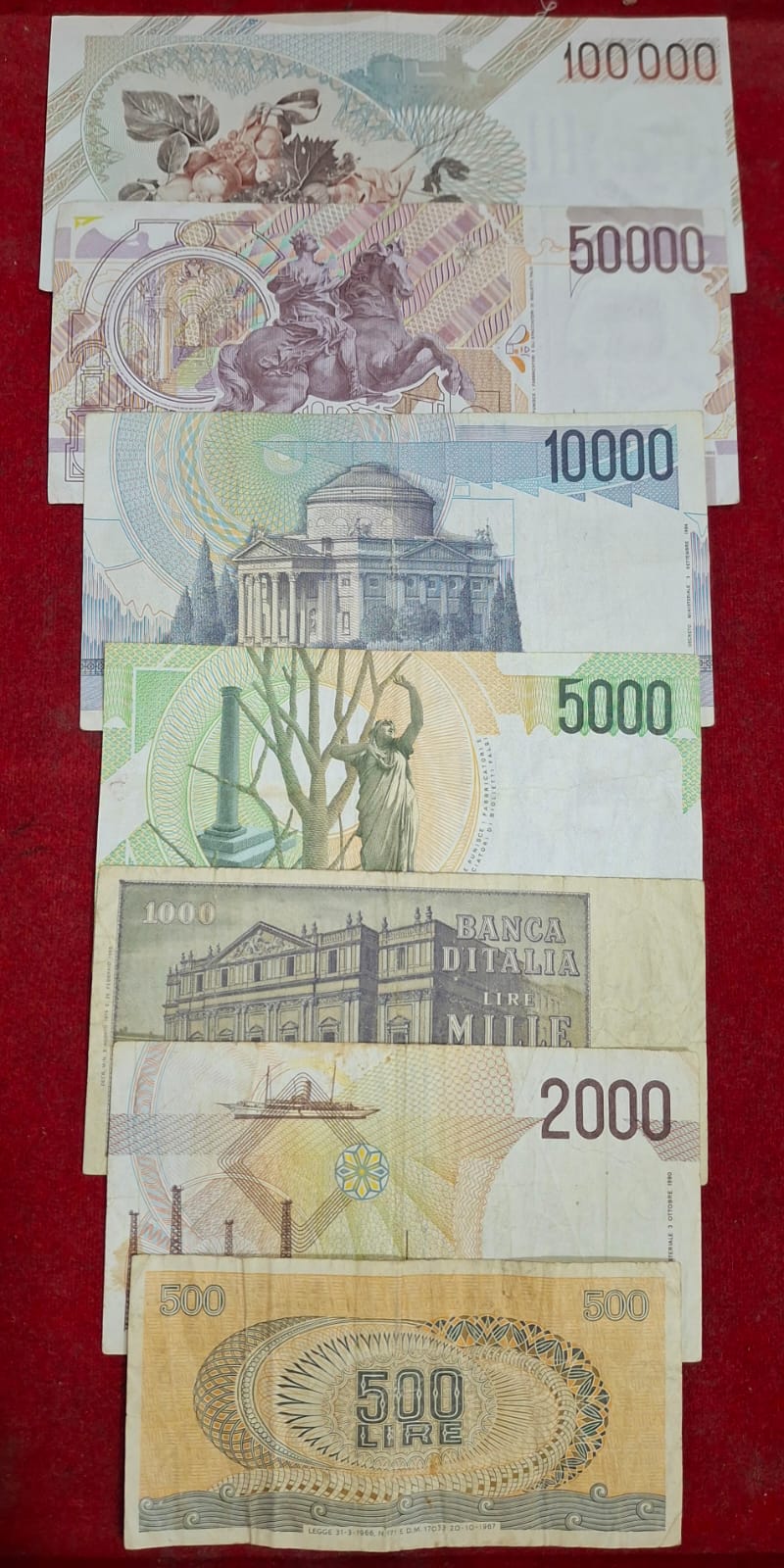 Italy 7 Different Old Issue Very Rare Set