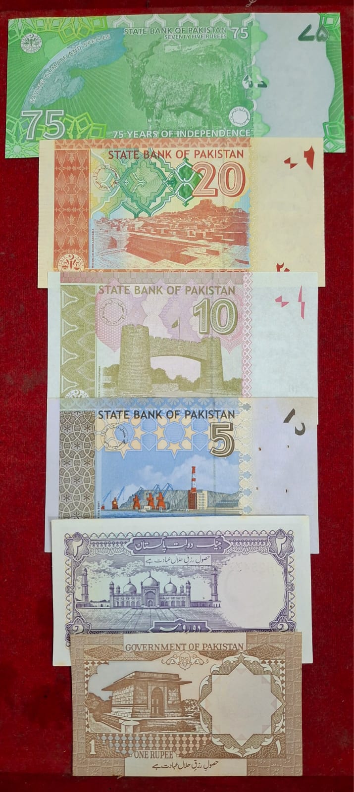 Pakistan 6 Different Very Rare Top Condition Set Lowest Price