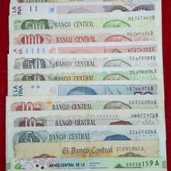 18 Different Argentina top condition all different denomination old Issue note set