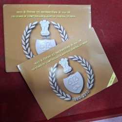 150 Years Of Comptroller & Auditor General Of India (Unc Set ) Kolkata mint