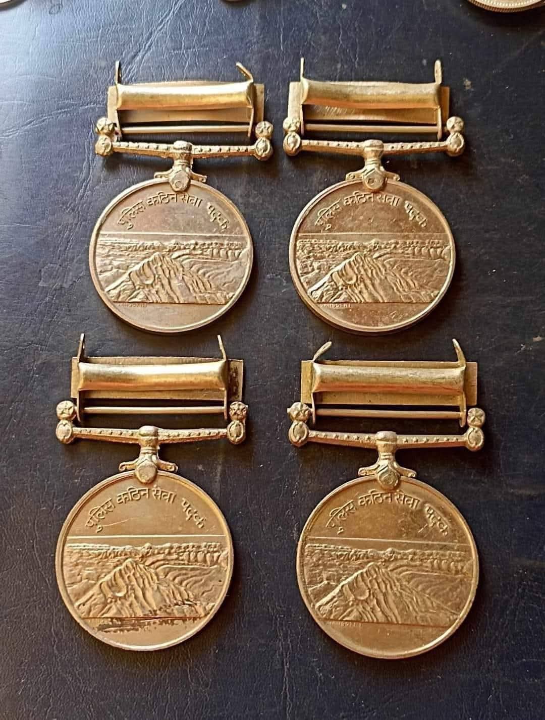 police special duty Jammu Kashmir medal coper nickel excellent condition 10 piece given Same and similar piece available