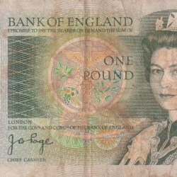 › United Kingdom › England 1 Pound - Elizabeth II Rare Note