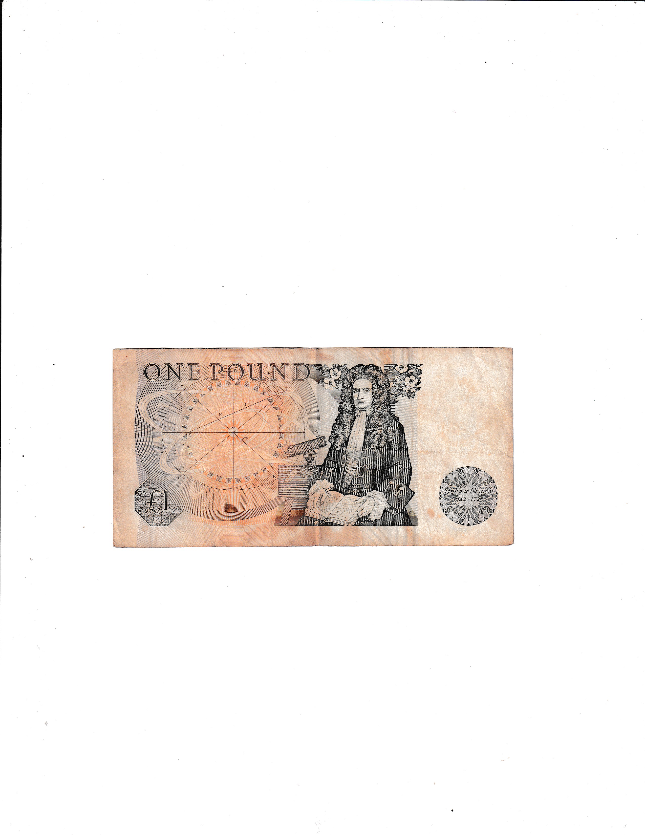 › United Kingdom › England 1 Pound - Elizabeth II Rare Note