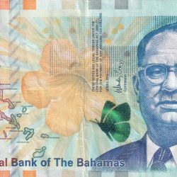 Bahamas 10 Dollars Rare Note
