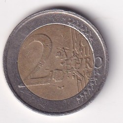 Netherlands 2 Euros 2001 - Beatrix Bimetallic Rare Coin # I-821