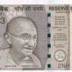 333333 Fancy Number 500 Rupees GEM 💎 UNC Rare Note