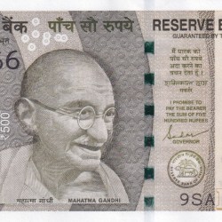 666666 Fancy Number 500 Rupees GEM 💎 UNC Rare Note