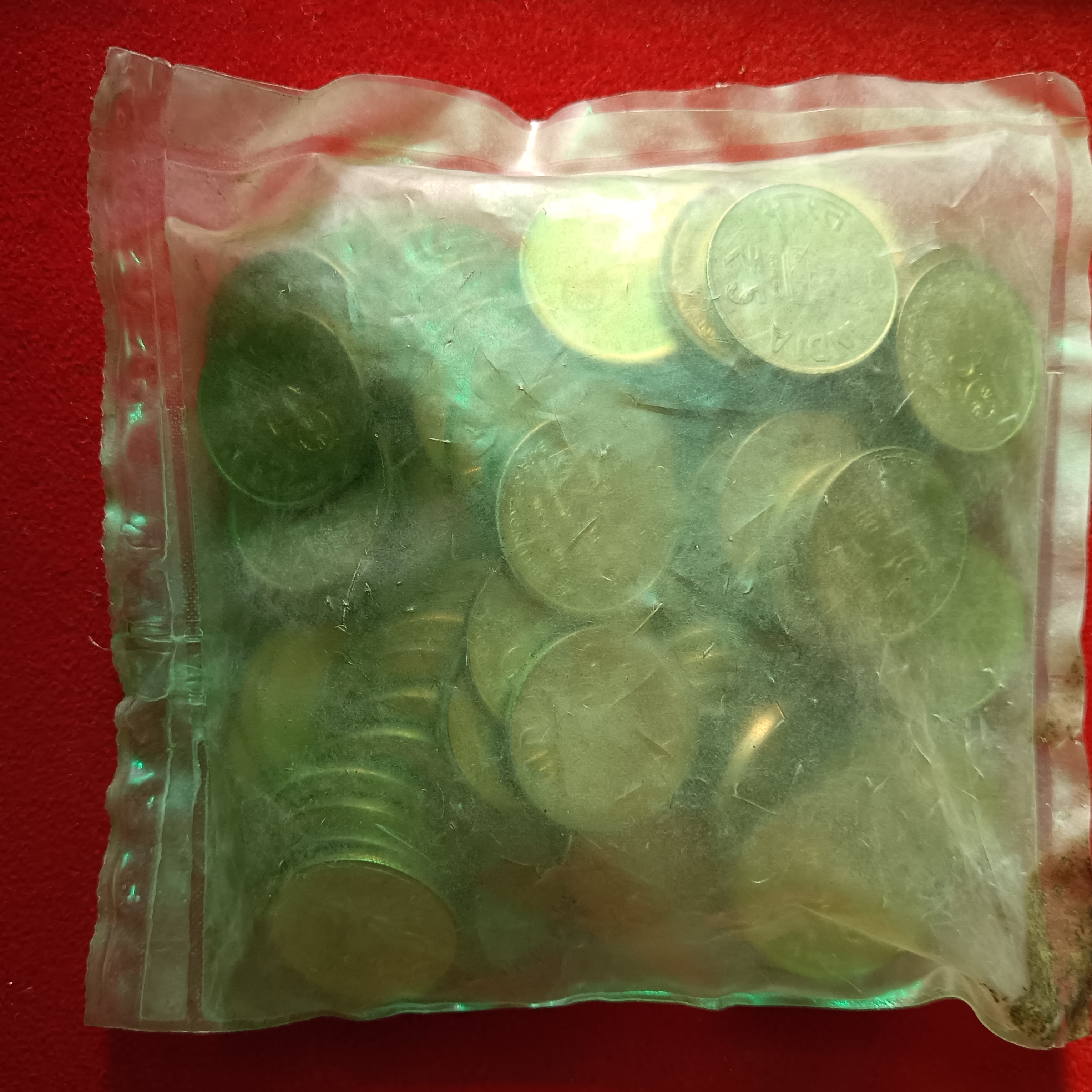 Five Rs Scare Coins BHEL 50 Years of Engineering Excellence 1964-2014 Hyderabad Mint Unc Condition Coins 100Pcs Given Pkt
