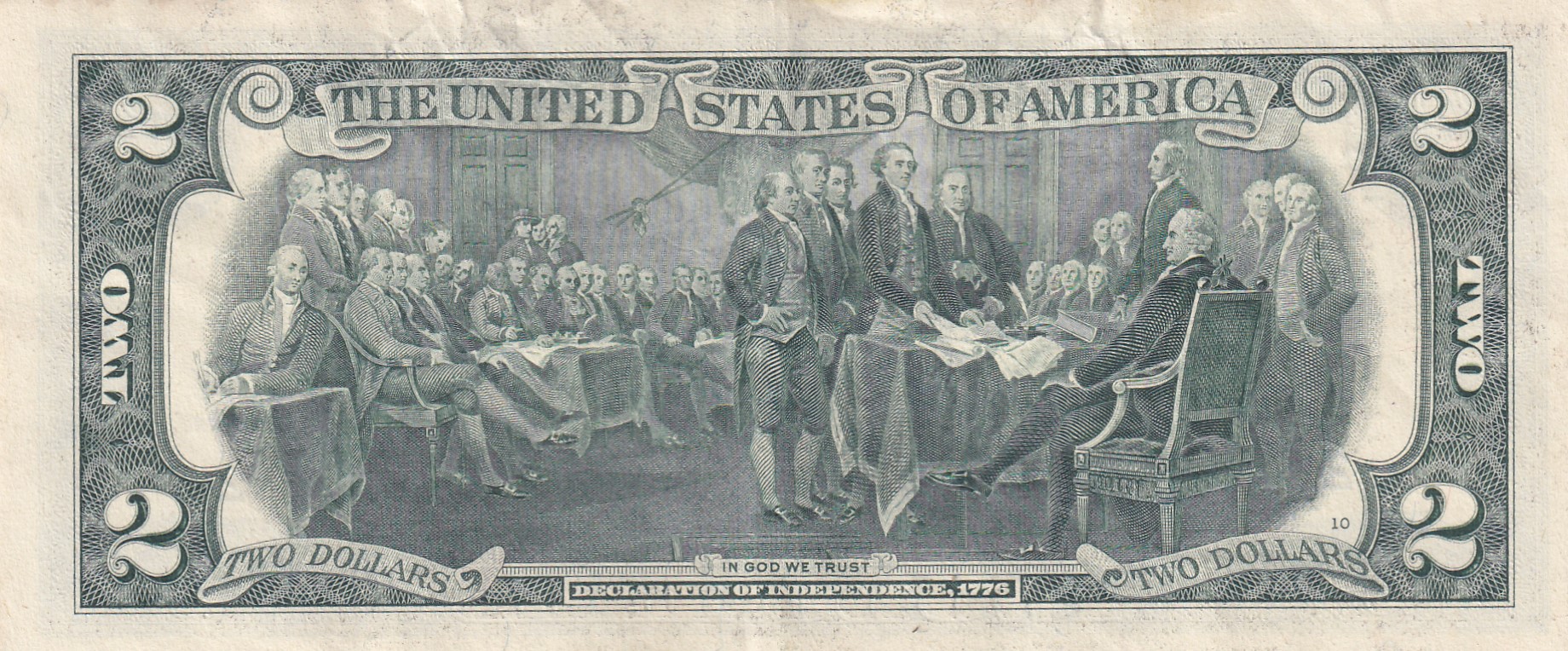 United States 2 Dollars Federal Reserve Rare Note