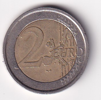 Italy 2 Euros World Food Progra Commemorative issue Rare Bimetallic Coin I-906