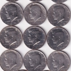America ½ dollar Rare All Different Dates (14 Coins LOTT) # A-302