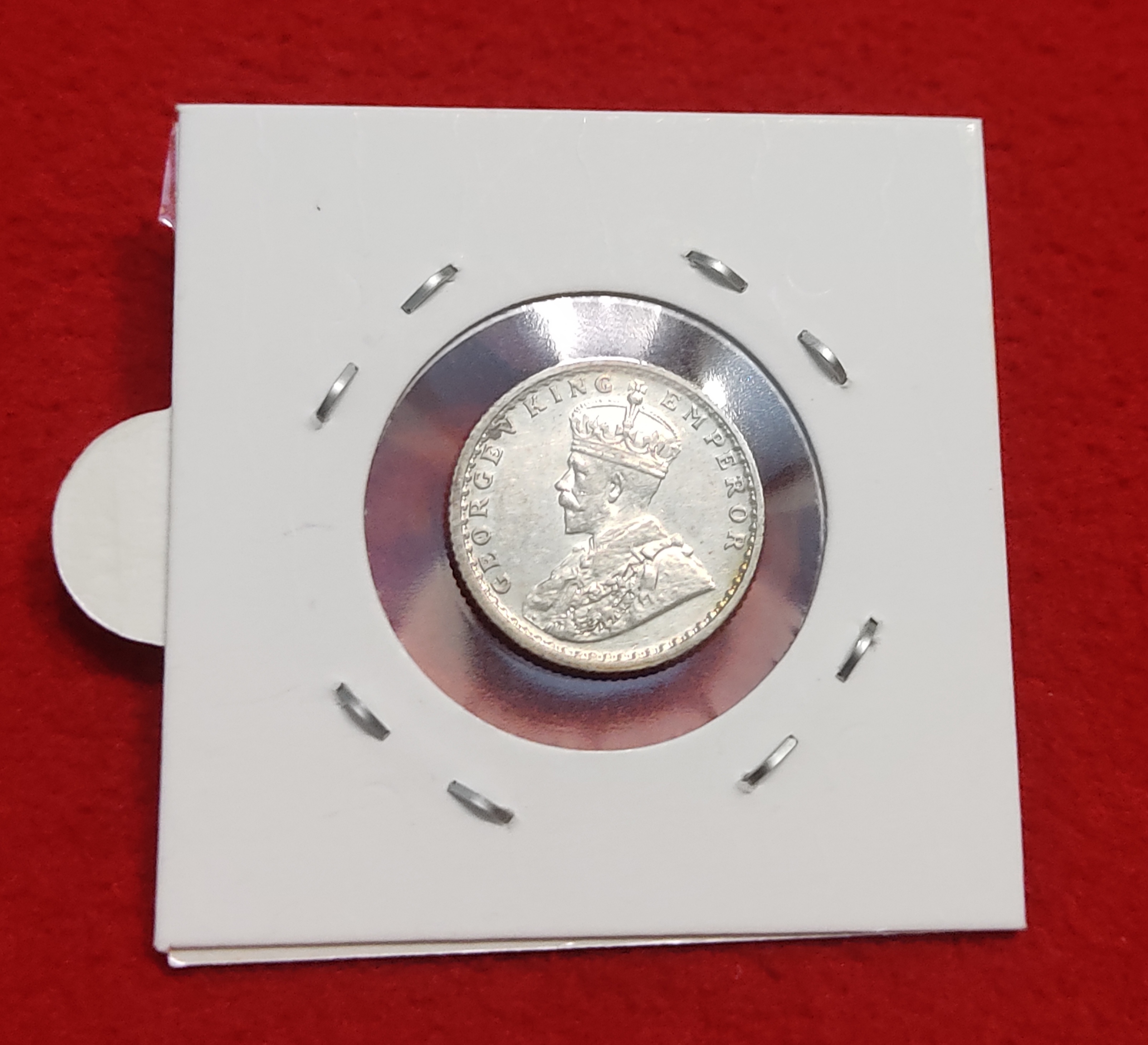 1/4 Rupee 1936 Calcutta Mint UNC Condition