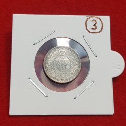 1/4 Rupee George V 1936 Calcutta Mint UNC Condition