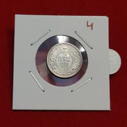 1/4 Rupee George V 1936 Calcutta Mint UNC Condition