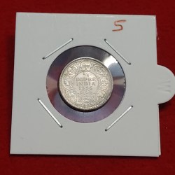 1/4 Rupee George V Year 1936 Calcutta Mint UNC Condition
