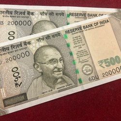 200000 Fancy Number 500 Rupees GEM 💎 UNC note With Fancy Number ( All Number 200000)