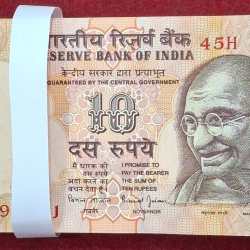10 Rupees Governor Bimal Jalam Rare Serial Packet with Fancy Number 786