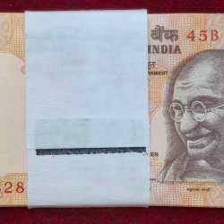 10 Rupees Governor Bimal Jalam Rare Gemumc Serial Packet