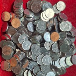 10 paise steel 1989 Noida Gem unc (100 pcs lott) very rare gem unc