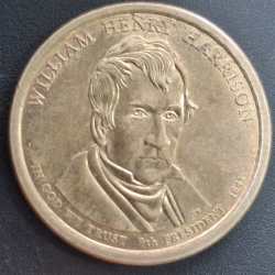 United States 1 Dollar 1841 William Henry Harrison Rare Coin Commemorative issue # I-815