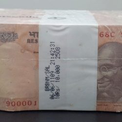 10 Rupees Sealed Pack Rim Old Issue 1000 Notes 10 Bundle (900001)