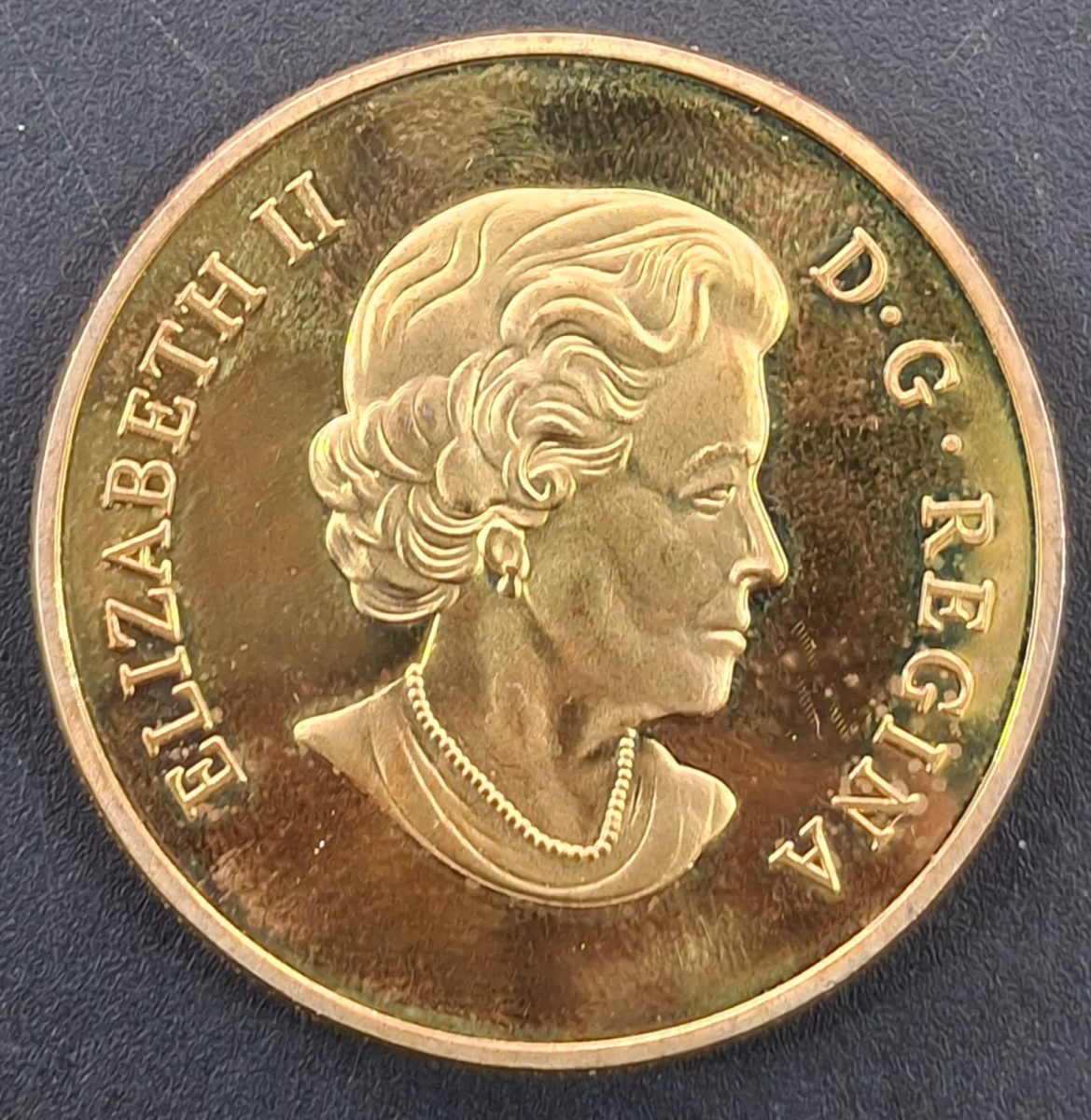 Canada 10 Dollars 2013 - Elizabeth II Mallard duck beautiful coloured Gold Plated FANTANCYCoin #L-628