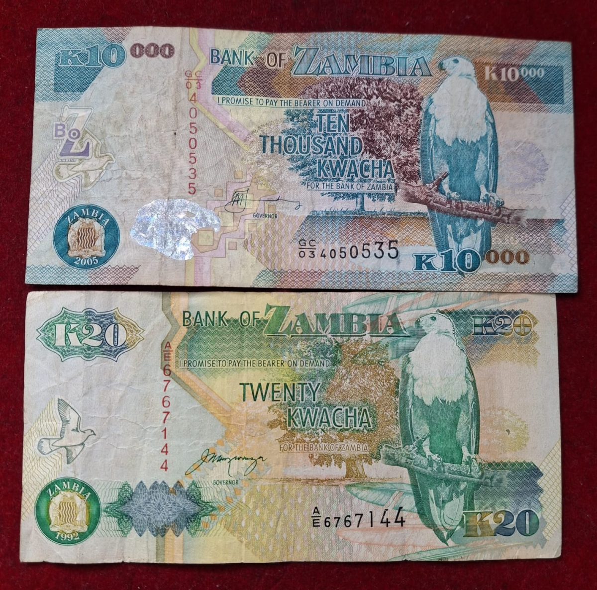 Zambia Big Size Big Denomination Rare (12 Pcs Set) Lowest Price