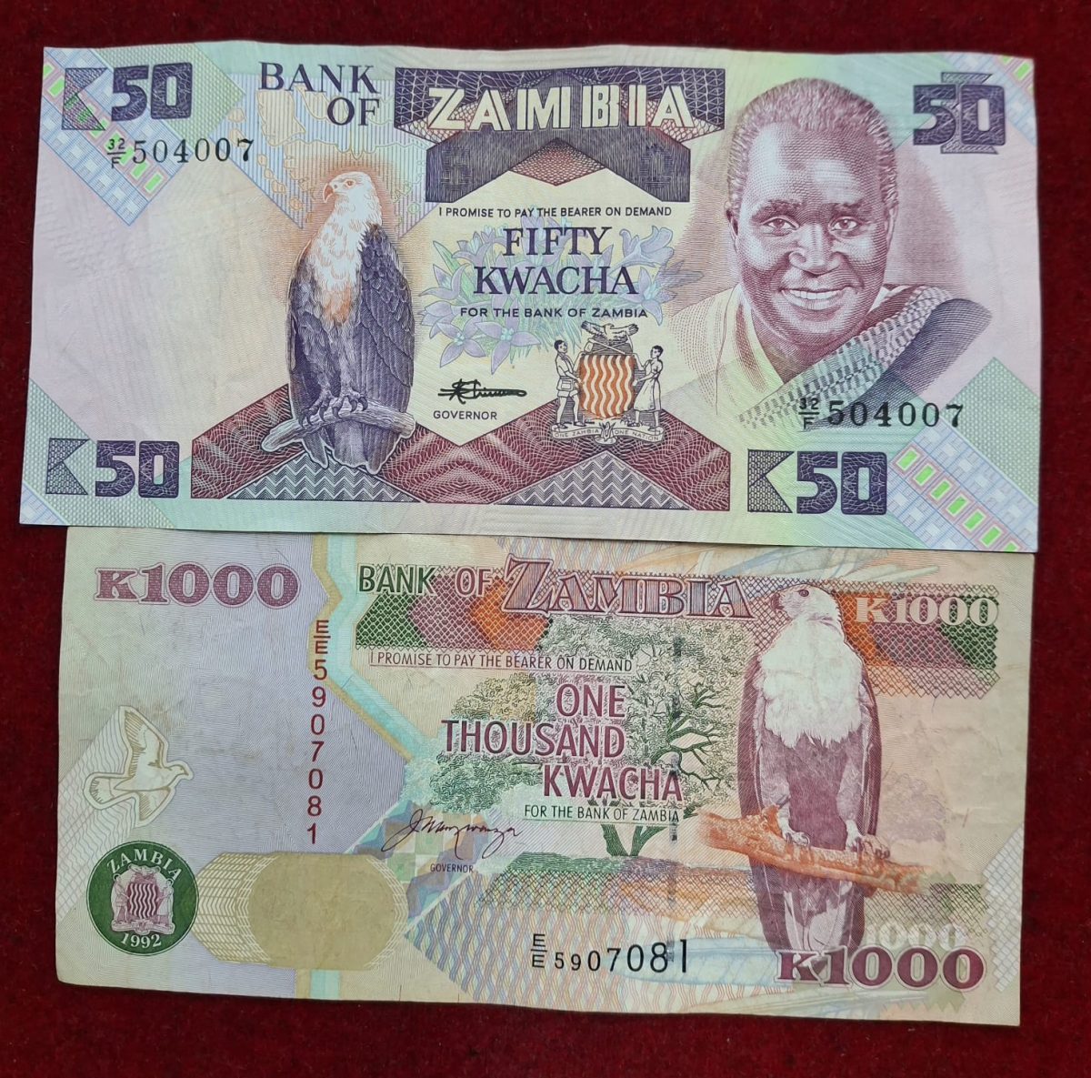 zambia Big Size Big Denomination Rare (12 Pcs Set) Lowest Price