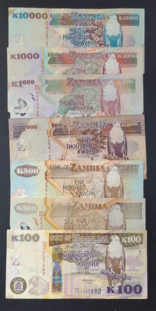 Zambia Big Size Big Denomination Rare (20 Pcs Set) Lowest Price