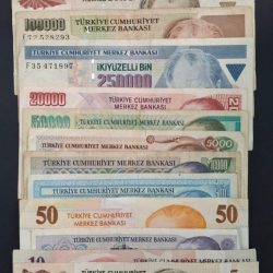 Turkey All Different Big Denomination Rare (17 PCS Set) Lowest Price