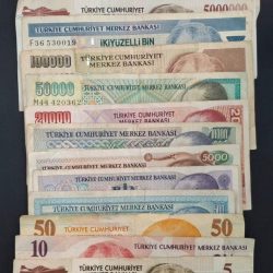 Turkey All Different Big Denomination Very Rare (17 PCS Set) Lowest Price