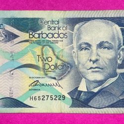 Barbados Two Dollars Bank Note B-2