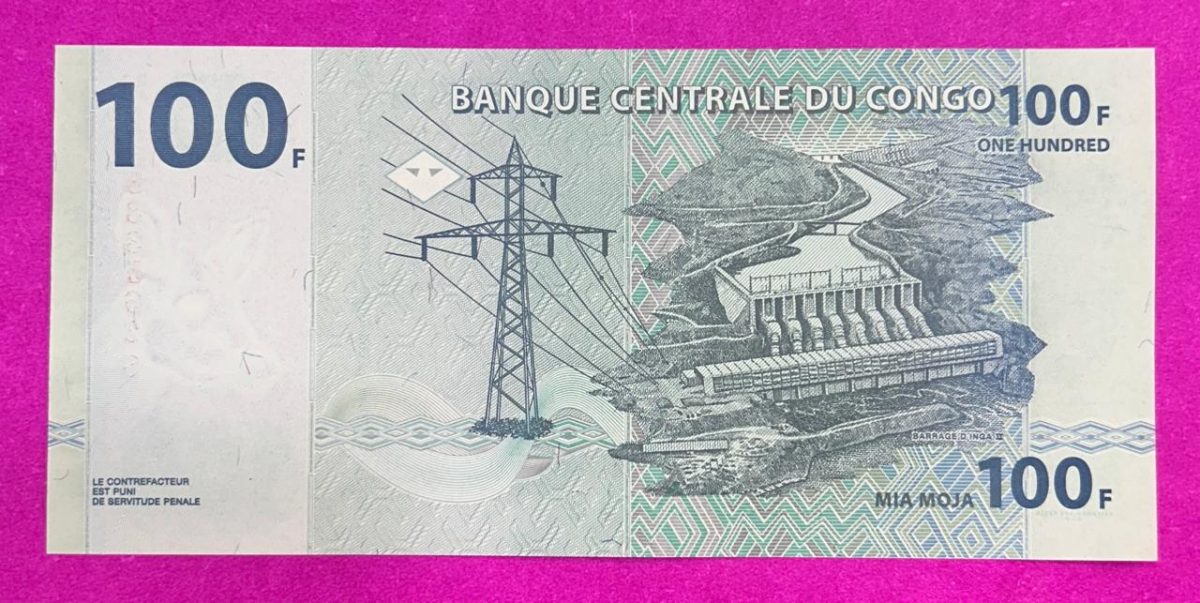 Congo 100 Cent Francs AU TYPE Bank Note B-2