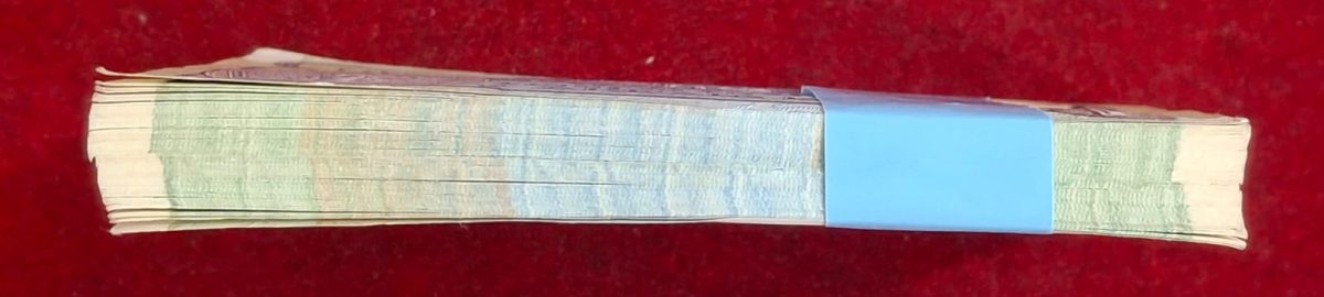 1 Rupees 1991 Governor Montek Singh Ahluwalia UNC Serial Rare Packet