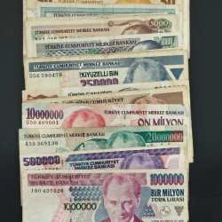Turkey Big Size Big Denomination Rare (18 Pcs Set) Lowest Price