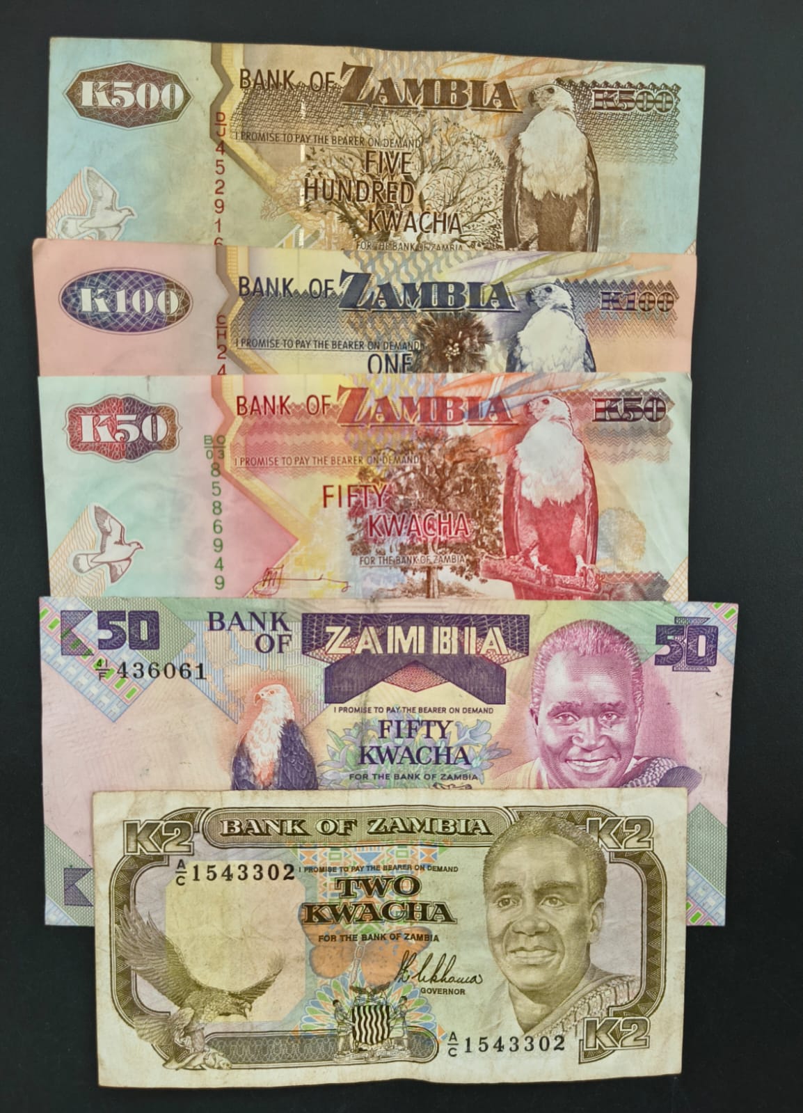 Zambia Big Size Big Denomination Rare (11 Pcs Set) Lowest Price