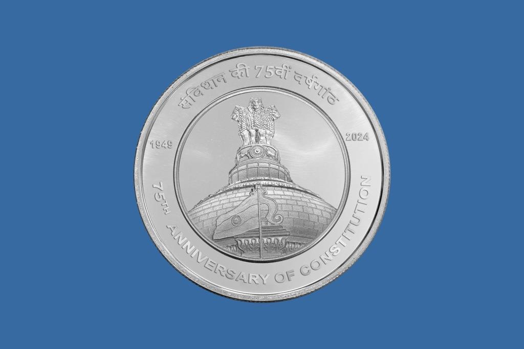 75th Anniversary of Constitution Kolkata Mint Rare ((Proof Set))